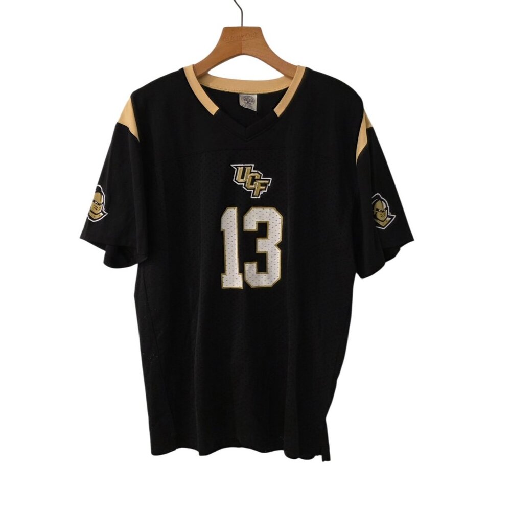 UCF Knights‎ Football Jersey #13 Black Rivalry Threads Youth XL 16-18